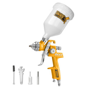 Alternative view of Ingco Πιστόλι Βαφής Αέρος (άνω δοχείο) 600cc - ASG1061