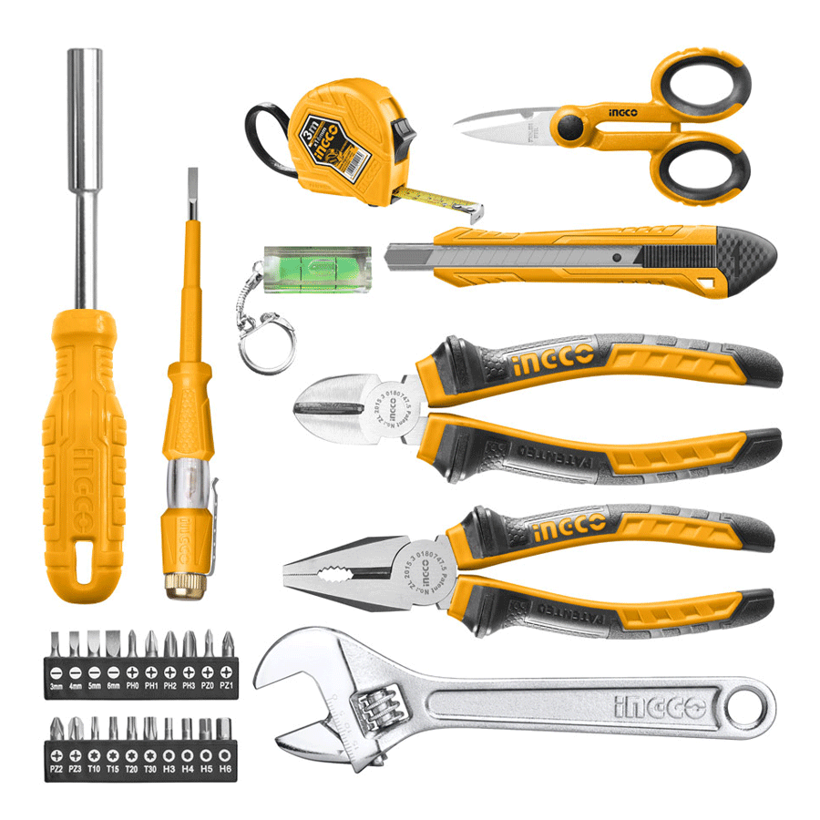 Ingco Συλλογή Εργαλείων σε Ταμπακέρα (29 τεμ) - HKTV01H291 - Image 3