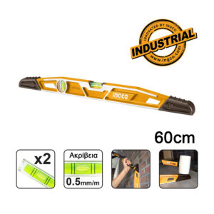 Ingco Αλφάδι Κτιστών Βαρέως Τύπου (60cm) - HBSL08060