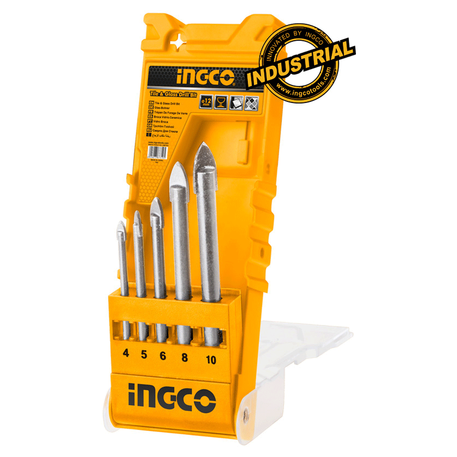 Ingco Σετ Επαγγελματικά Τρυπάνια Γυαλιού/Πλακιδίων - AKD7058