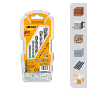 Ingco Σετ Διαμαντοτρύπανα 4-10mm (5 τεμ) - AKDB3055