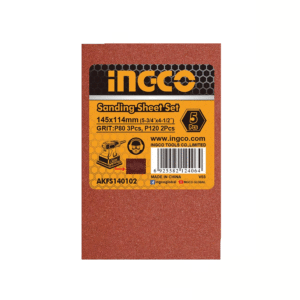 Alternative view of Ingco Σετ Φύλλα Λείανσης Παλινδρομικού Τριβείου (5 τεμ) - AKFS140102