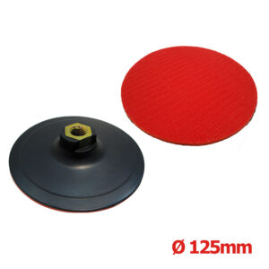 Alternative view of OEM Πέλμα Velcro Γωνιακού Τροχού Μ14, Ø125mm - 268001