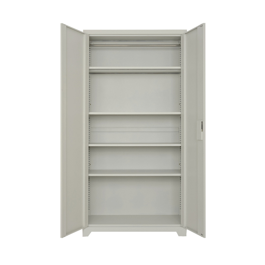 Sidirela Μεταλλική Ντουλάπα Διπλή με Πόδια (185x90x40cm) - E2447 - Image 2