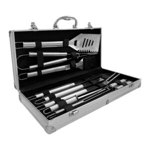 Home & Camp Βαλιτσάκι Εργαλείων BBQ (10 τεμ.)- HC21064