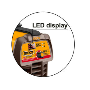 Alternative view of Ingco Ηλεκτροκόλληση Inverter 140Α Industrial - MMA14049E