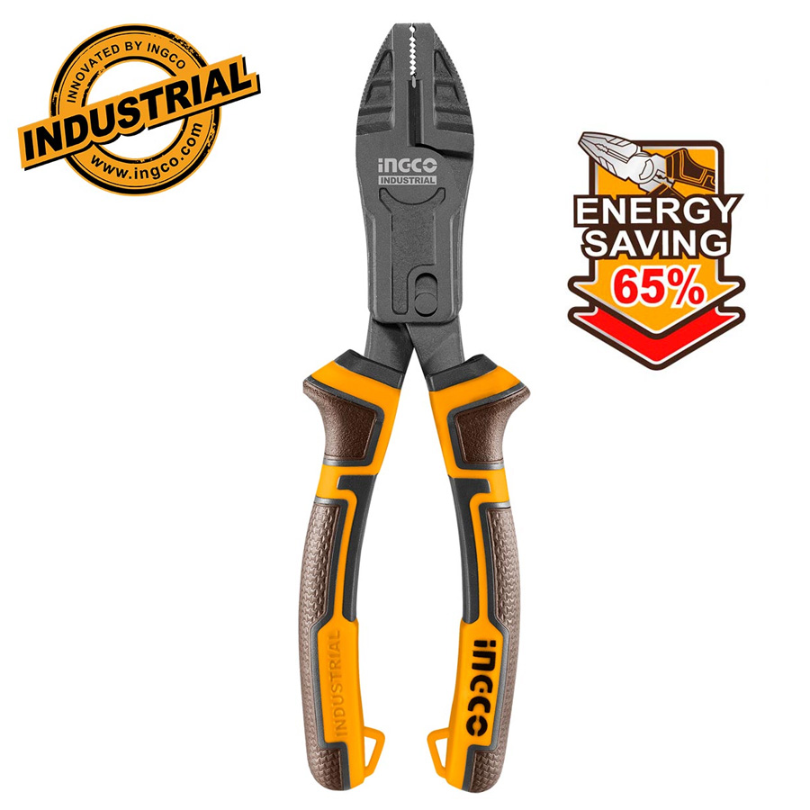 Ingco Πένσα Πολλαπλών Λειτουργιών, 200mm, 65% Save Energy - HCCP58200