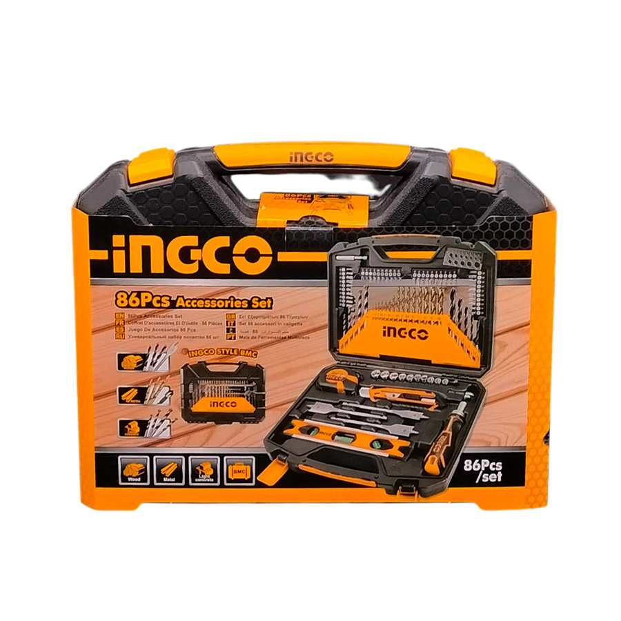 Ingco Σετ 86 τεμ Εξαρτήματα & Εργαλεία Χειρός - HKTAC010861 - Image 4