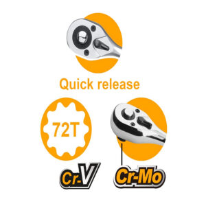 Alternative view of Ingco Καστάνια Χειρός 1/2” (ίσια) - HRTH0812