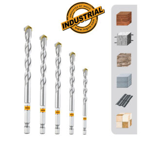 Ingco Σετ Διαμαντοτρύπανα, 4-10mm, 1/4" Hex (5 τεμ) - AKDB6055