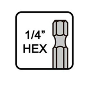 Alternative view of Ingco Διαμαντοτρύπανο 6x100mm, 1/4" Hex (1 τεμ.) - DBM2210610