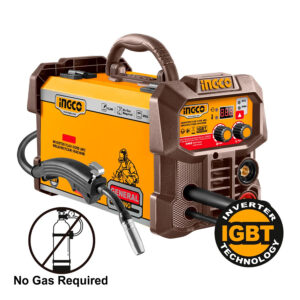 Ingco Ηλεκτροκόλληση Inverter 130Α Σύρματος με Αέριο και Χωρίς Αέριο - FC13018
