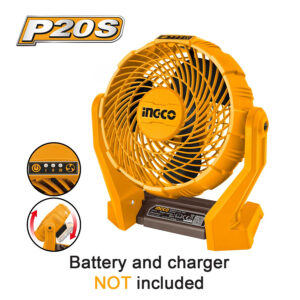Ingco SOLO Ανεμιστήρας Μπαταρίας 20V, Li-Ion - CFALI2007