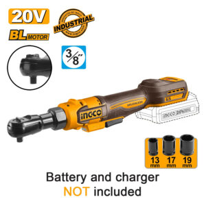 Ingco SOLO Καστάνια 3/8" Μπαταρίας 20V Li-Ion - CDRLI206521