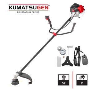 KumatsuGen Βενζινοκίνητο Θαμνοκοπτικό Μηχάνημα, 52cc (2Hp) - KBC520