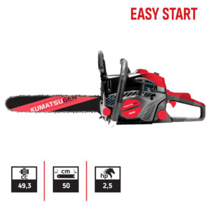 KumatsuGen Αλυσοπρίονο Βενζίνης, 49.3cc (2.5Hp, 50cm) - KCS500