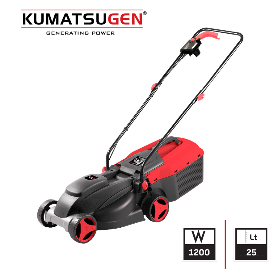 KumatsuGen Ηλεκτρικό Χλοοκοπτικό 1200W (32cm) - KLM232